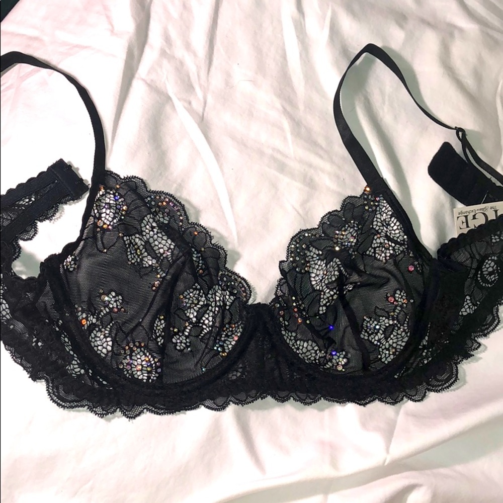 Bedazzled Laced Bra